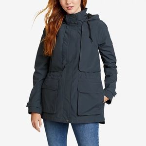 NWT Eddie Bauer Women's Rainfoil Parka size XS